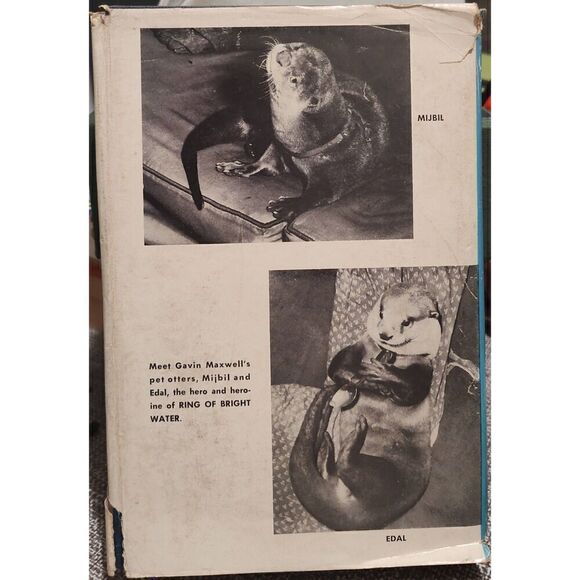 Ring of Bright Water by Gavin Maxwell 1961 Hardcover Sixth Printing - Picture 2 of 15